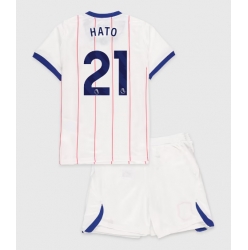 Fotbollsset Barn Chelsea Jorrel Hato #21 Tredje Tröja 2026-27 Mini-Kit Kortärmad (+ korta byxor)