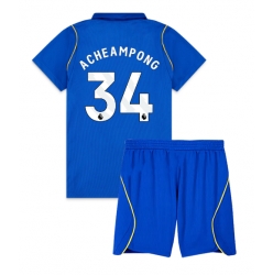 Fotbollsset Barn Chelsea Josh Acheampong #34 Hemmatröja 2026-27 Mini-Kit Kortärmad (+ korta byxor)