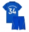 Fotbollsset Barn Chelsea Josh Acheampong #34 Hemmatröja 2026-27 Mini-Kit Kortärmad (+ korta byxor)