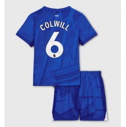 Fotbollsset Barn Chelsea Levi Colwill #6 Hemmatröja 2025-26 Mini-Kit Kortärmad (+ korta byxor)