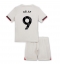Fotbollsset Barn Chelsea Liam Delap #9 Bortatröja 2025-26 Mini-Kit Kortärmad (+ korta byxor)
