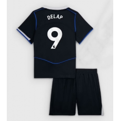 Fotbollsset Barn Chelsea Liam Delap #9 Tredje Tröja 2025-26 Mini-Kit Kortärmad (+ korta byxor)
