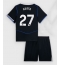 Fotbollsset Barn Chelsea Malo Gusto #27 Tredje Tröja 2025-26 Mini-Kit Kortärmad (+ korta byxor)