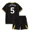 Fotbollsset Barn Chelsea Maxence Lacroix #5 Bortatröja 2026-27 Mini-Kit Kortärmad (+ korta byxor)