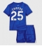 Fotbollsset Barn Chelsea Moises Caicedo #25 Hemmatröja 2025-26 Mini-Kit Kortärmad (+ korta byxor)