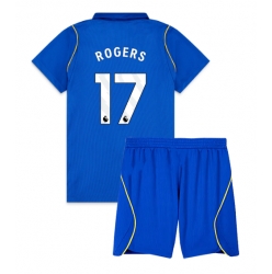 Fotbollsset Barn Chelsea Morgan Rogers #17 Hemmatröja 2026-27 Mini-Kit Kortärmad (+ korta byxor)