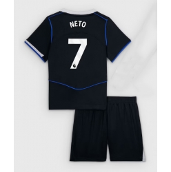 Fotbollsset Barn Chelsea Pedro Neto #7 Tredje Tröja 2025-26 Mini-Kit Kortärmad (+ korta byxor)