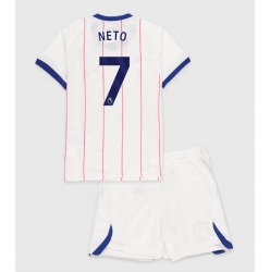 Fotbollsset Barn Chelsea Pedro Neto #7 Tredje Tröja 2026-27 Mini-Kit Kortärmad (+ korta byxor)