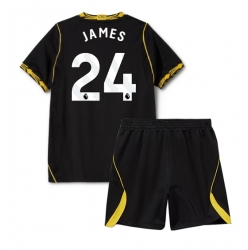 Fotbollsset Barn Chelsea Reece James #24 Bortatröja 2026-27 Mini-Kit Kortärmad (+ korta byxor)
