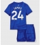 Fotbollsset Barn Chelsea Reece James #24 Hemmatröja 2025-26 Mini-Kit Kortärmad (+ korta byxor)