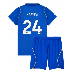 Fotbollsset Barn Chelsea Reece James #24 Hemmatröja 2026-27 Mini-Kit Kortärmad (+ korta byxor)