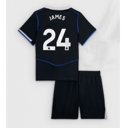 Fotbollsset Barn Chelsea Reece James #24 Tredje Tröja 2025-26 Mini-Kit Kortärmad (+ korta byxor)