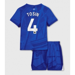 Fotbollsset Barn Chelsea Tosin Adarabioyo #4 Hemmatröja 2025-26 Mini-Kit Kortärmad (+ korta byxor)