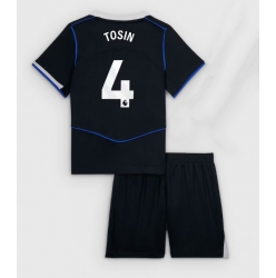 Fotbollsset Barn Chelsea Tosin Adarabioyo #4 Tredje Tröja 2025-26 Mini-Kit Kortärmad (+ korta byxor)