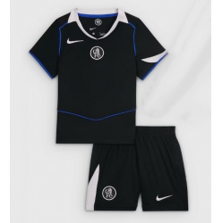 Fotbollsset Barn Chelsea Tredje Tröja 2025-26 Mini-Kit Kortärmad (+ korta byxor)