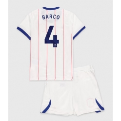 Fotbollsset Barn Chelsea Valentin Barco #4 Tredje Tröja 2026-27 Mini-Kit Kortärmad (+ korta byxor)