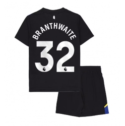 Fotbollsset Barn Everton Jarrad Branthwaite #32 Tredje Tröja 2025-26 Mini-Kit Kortärmad (+ korta byxor)