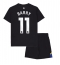 Fotbollsset Barn Everton Thierno Barry #11 Tredje Tröja 2025-26 Mini-Kit Kortärmad (+ korta byxor)