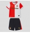 Fotbollsset Barn Feyenoord Hemmatröja 2025-26 Mini-Kit Kortärmad (+ korta byxor)