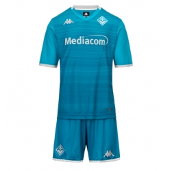 Fotbollsset Barn Fiorentina Tredje Tröja 2025-26 Mini-Kit Kortärmad (+ korta byxor)