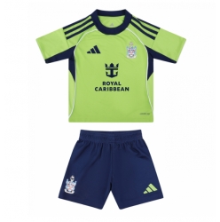 Fotbollsset Barn Fulham Bortatröja 2025-26 Mini-Kit Kortärmad (+ korta byxor)