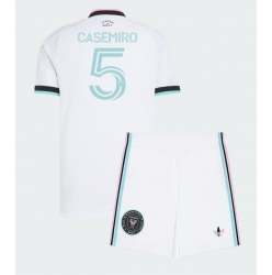 Fotbollsset Barn Inter Miami Casemiro #5 Tredje Tröja 2026-27 Mini-Kit Kortärmad (+ korta byxor)