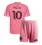 Fotbollsset Barn Inter Miami Lionel Messi #10 Hemmatröja 2025-26 Mini-Kit Kortärmad (+ korta byxor)