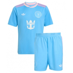 Fotbollsset Barn Inter Miami Tredje Tröja 2025-26 Mini-Kit Kortärmad (+ korta byxor)