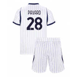 Fotbollsset Barn Inter Milan Benjamin Pavard #28 Bortatröja 2026-27 Mini-Kit Kortärmad (+ korta byxor)