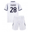 Fotbollsset Barn Inter Milan Benjamin Pavard #28 Bortatröja 2026-27 Mini-Kit Kortärmad (+ korta byxor)