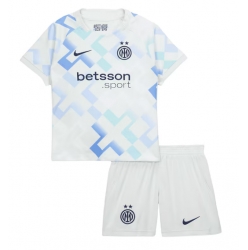 Fotbollsset Barn Inter Milan Bortatröja 2025-26 Mini-Kit Kortärmad (+ korta byxor)