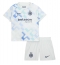 Fotbollsset Barn Inter Milan Bortatröja 2025-26 Mini-Kit Kortärmad (+ korta byxor)