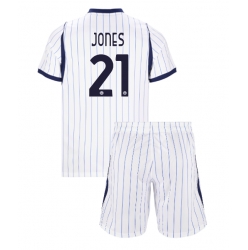 Fotbollsset Barn Inter Milan Curtis Jones #21 Bortatröja 2026-27 Mini-Kit Kortärmad (+ korta byxor)