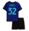 Fotbollsset Barn Inter Milan Federico Dimarco #32 Hemmatröja 2025-26 Mini-Kit Kortärmad (+ korta byxor)