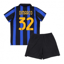 Fotbollsset Barn Inter Milan Federico Dimarco #32 Hemmatröja 2026-27 Mini-Kit Kortärmad (+ korta byxor)