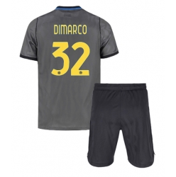 Fotbollsset Barn Inter Milan Federico Dimarco #32 Tredje Tröja 2026-27 Mini-Kit Kortärmad (+ korta byxor)
