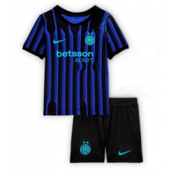 Fotbollsset Barn Inter Milan Hemmatröja 2025-26 Mini-Kit Kortärmad (+ korta byxor)