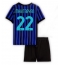 Fotbollsset Barn Inter Milan Henrikh Mkhitaryan #22 Hemmatröja 2025-26 Mini-Kit Kortärmad (+ korta byxor)