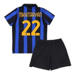 Fotbollsset Barn Inter Milan Henrikh Mkhitaryan #22 Hemmatröja 2026-27 Mini-Kit Kortärmad (+ korta byxor)