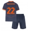 Fotbollsset Barn Inter Milan Henrikh Mkhitaryan #22 Tredje Tröja 2025-26 Mini-Kit Kortärmad (+ korta byxor)