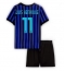 Fotbollsset Barn Inter Milan Luis Henrique #11 Hemmatröja 2025-26 Mini-Kit Kortärmad (+ korta byxor)