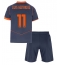 Fotbollsset Barn Inter Milan Luis Henrique #11 Tredje Tröja 2025-26 Mini-Kit Kortärmad (+ korta byxor)