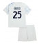 Fotbollsset Barn Inter Milan Manuel Akanji #25 Bortatröja 2025-26 Mini-Kit Kortärmad (+ korta byxor)