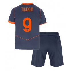 Fotbollsset Barn Inter Milan Marcus Thuram #9 Tredje Tröja 2025-26 Mini-Kit Kortärmad (+ korta byxor)