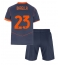 Fotbollsset Barn Inter Milan Nicolo Barella #23 Tredje Tröja 2025-26 Mini-Kit Kortärmad (+ korta byxor)