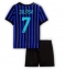 Fotbollsset Barn Inter Milan Piotr Zielinski #7 Hemmatröja 2025-26 Mini-Kit Kortärmad (+ korta byxor)
