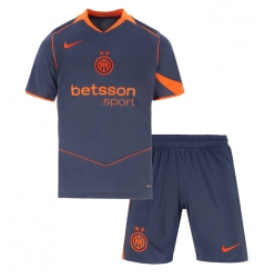 Fotbollsset Barn Inter Milan Tredje Tröja 2025-26 Mini-Kit Kortärmad (+ korta byxor)