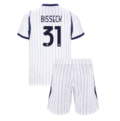 Fotbollsset Barn Inter Milan Yann Bisseck #31 Bortatröja 2026-27 Mini-Kit Kortärmad (+ korta byxor)