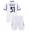 Fotbollsset Barn Inter Milan Yann Bisseck #31 Bortatröja 2026-27 Mini-Kit Kortärmad (+ korta byxor)