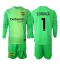 Fotbollsset Barn Inter Milan Yann Sommer #1 Målvakt Tredje Tröja 2025-26 Mini-Kit Långärmad (+ korta byxor)